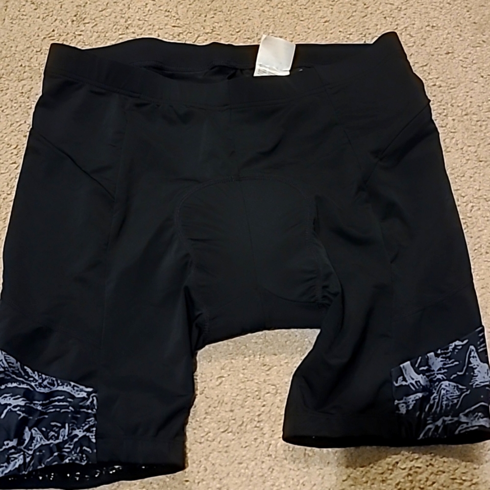 Valano Mens 2xl Bike Shorts UPF 50+ Padded Cycling Biker Pants Bicycle wear